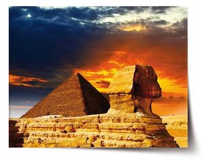 Sablio Plagát Pyramídy - 60x40 cm