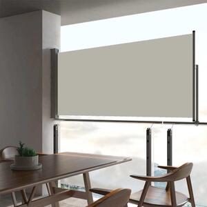 Maison Exclusive – Výsuvná bočná markíza 60 × 300 cm, krémová farba