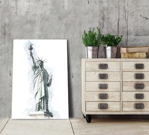 Obraz na plátne Socha slobody NY - Cornel Vlad Rozmery: 40 x 60 cm