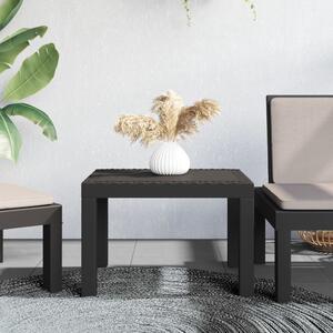 Maison Exclusive – záhradný stôl, farba antracit, rozmer 59x47x40 cm, materiál: polypropylén (PP)