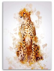 Obraz na plátne Leopard - Cornel Vlad Rozmery: 40 x 60 cm