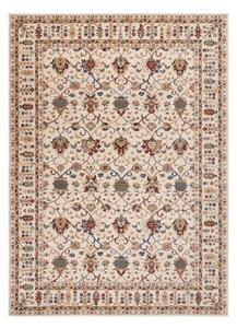 Koberec NAIN Ornament, rám 1028/51053 béžový / bordový / modrý