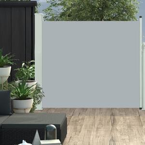 Maison Exclusive – Výsuvná bočná markíza, 100 x 314 cm, sivá