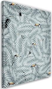 Obraz na plátne Tukany v listoch - Rubiant Rozmery: 40 x 60 cm
