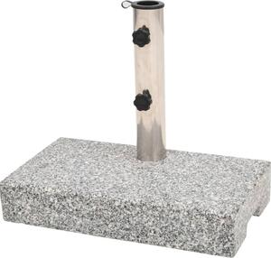 Maison Exclusive – Držiak na slnečník, čierny granit, obdĺžnikový, váha 25 kg