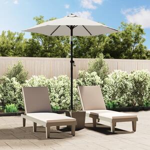 Maison Exclusive – Slnečník, farba piesok, rozmer 200 x 224 cm, materiál: hliník