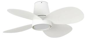 FARO 34315 - LED Stm. str. ventilátor KLOVER S LED/20W/230V biela pr. 80 cm + DO