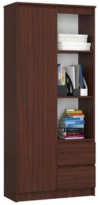 Regál R11 R80 1D 2SZ CLP wenge