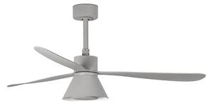 FARO 33762WT-24-LED Stmievateľný ventilátor AMELIA L CONE LED/20W/230V sivá priemer 132 cm WT + DO