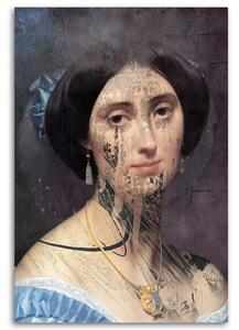 Obraz na plátne Ženský portrét - Jose Luis Guerrero Rozmery: 40 x 60 cm