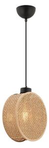Závesný luster na lanku DRUM 1xE27/60W/230V hnedý