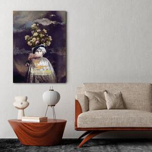 Obraz na plátne Kvetinová duša - Jose Luis Guerrero Rozmery: 40 x 60 cm