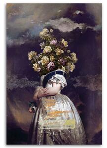 Obraz na plátne Kvetinová duša - Jose Luis Guerrero Rozmery: 40 x 60 cm