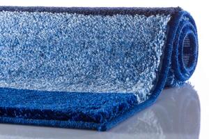 GRUND Kúpeľňový koberček ROOM modrý Rozmer: 50x60 cm s výrezom pre WC