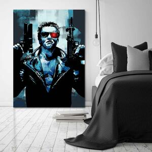 Obraz na plátne Terminátor, Arnold Schwarzenegger - Nikita Abakumov Rozmery: 40 x 60 cm