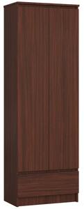 Uzavretý regál R60 2D 1SZ CLP wenge