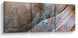 Obraz skál, Bryce Canyon (s hodinami) (90x30 cm)