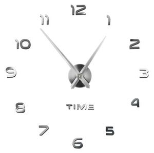 Ruhhy nástenné hodiny 60-130cm strieborné 22143
