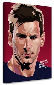Obraz na plátne Lionel Messi - Nikita Abakumov Rozmery: 40 x 60 cm