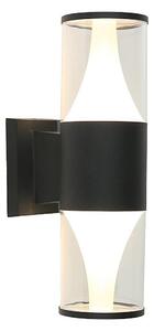 Prezent 12104 - LED Vonkajšie nástenné svietidlo SERA 2xLED/7W/230V 4000K IP54