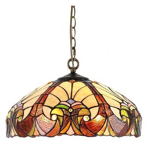 Prezent 1700 - Luster na reťazi TIFFANY XX 2xE27/60W/230V