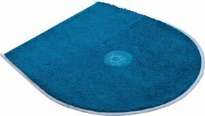 GRUND Kúpeľňový koberec CRYSTAL LIGHT tyrkysová Rozmer: 50x60 cm s výrezom pre WC