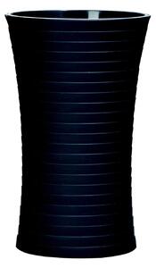 GRUND Pohár na zubnú kefku TOWER čierny 7x7x11,8 cm