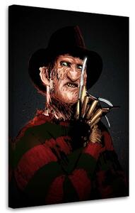 Obraz na plátne Nočná mora v Elm Street, Freddy Krueger - Nikita Abakumov Rozmery: 40 x 60 cm