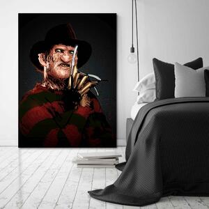 Obraz na plátne Nočná mora v Elm Street, Freddy Krueger - Nikita Abakumov Rozmery: 40 x 60 cm