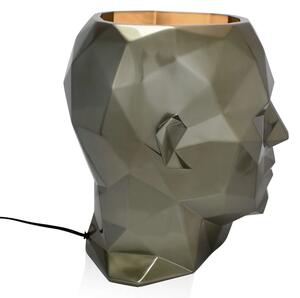 Design svietidlo Man's Head' antracit