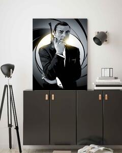 Obraz na plátne James Bond - Nikita Abakumov Rozmery: 40 x 60 cm