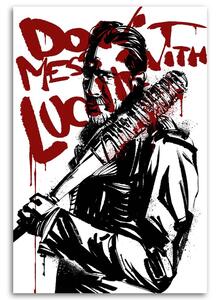 Obraz na plátne The Walking Dead, Negan - Nikita Abakumov Rozmery: 40 x 60 cm