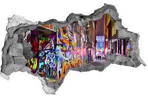 Samolepiaca diera na stenu Pestré graffiti nd-b-91654660