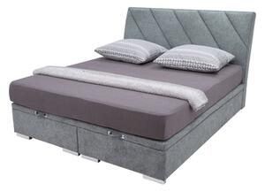 Vysoká kontinentálna posteľ LEONARDO 180x200 cm
