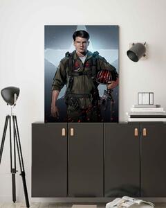 Obraz na plátne Maverick, Tom Cruise - Nikita Abakumov Rozmery: 40 x 60 cm
