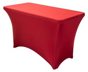 TENTino Elastický poťah na skladací stôl 122x60 cm VIAC FARIEB Farba obrusu: BIELA / WHITE