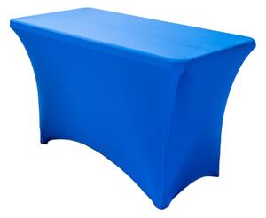 TENTino Elastický poťah na skladací stôl 122x60 cm VIAC FARIEB Farba obrusu: MODRÁ / ROYAL BLUE