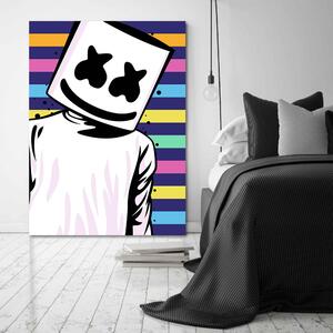 Obraz na plátne Marshmello - Nikita Abakumov Rozmery: 40 x 60 cm