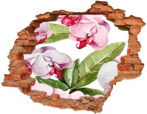 Diera 3D fototapeta na stenu Ružové orchidey nd-c-98952398