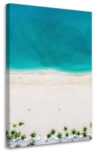 Obraz na plátne Prázdna pláž - Nikita Abakumov Rozmery: 40 x 60 cm