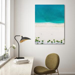 Obraz na plátne Prázdna pláž - Nikita Abakumov Rozmery: 40 x 60 cm