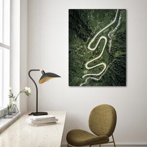Obraz na plátne Kľukatá cesta v lese - Nikita Abakumov Rozmery: 40 x 60 cm