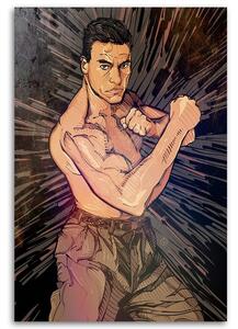Obraz na plátne Jean-Claude Van Damme - Nikita Abakumov Rozmery: 40 x 60 cm