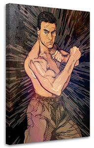 Obraz na plátne Jean-Claude Van Damme - Nikita Abakumov Rozmery: 40 x 60 cm
