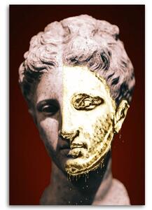 Obraz na plátne Polovica zlatej tváre - Gab Fernando Rozmery: 40 x 60 cm