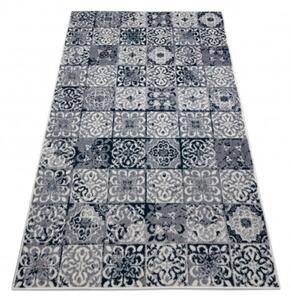 Koberec HEOS 78586 krém / nebeský PATCHWORK