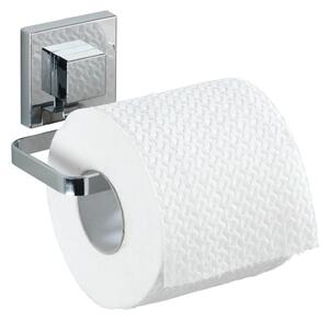 WENKO Držiak toaletného papiera BEZ VŔTANIA VacuumLoc QUADRO chróm 6x14x11 cm