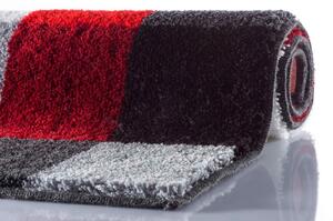 GRUND Kúpeľňový koberec BONA rubín Rozmer: 50x60 cm s výrezom pre WC