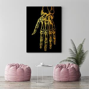 Obraz na plátne Zlatá anatómia, ruka - Gab Fernando Rozmery: 40 x 60 cm