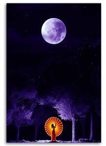 Obraz na plátne Tanec na Mesiaci - Gab Fernando Rozmery: 40 x 60 cm